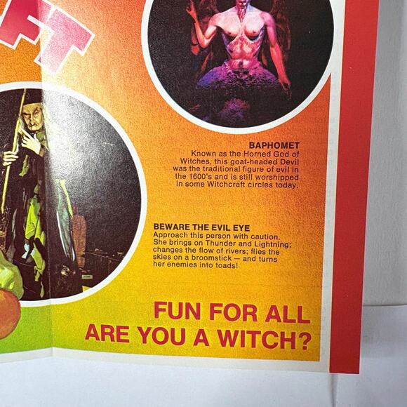 Vintage Museum of Witchcraft and Magic Gatlinburg TN Travel Pamphlet Devil 1970s - Picture 9 of 14